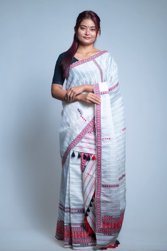 Ready To Wear Mekhela Sador Cotton by Nooni Silk